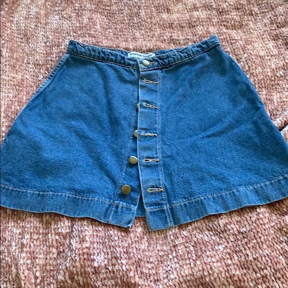 A line AA Jean skirt - Picture 3 of 4